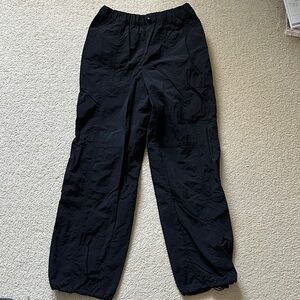 Oak and Fort wide leg cargo pants